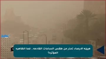 هيئة الأرصاد تحذر من طقس الساعات القادمة.. فما الظاهرة المؤثرة؟